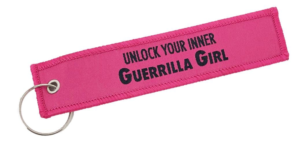 Unlock Your Inner Guerrilla Girl Keyring x Guerrilla Girls Keyrings Third Drawer Down