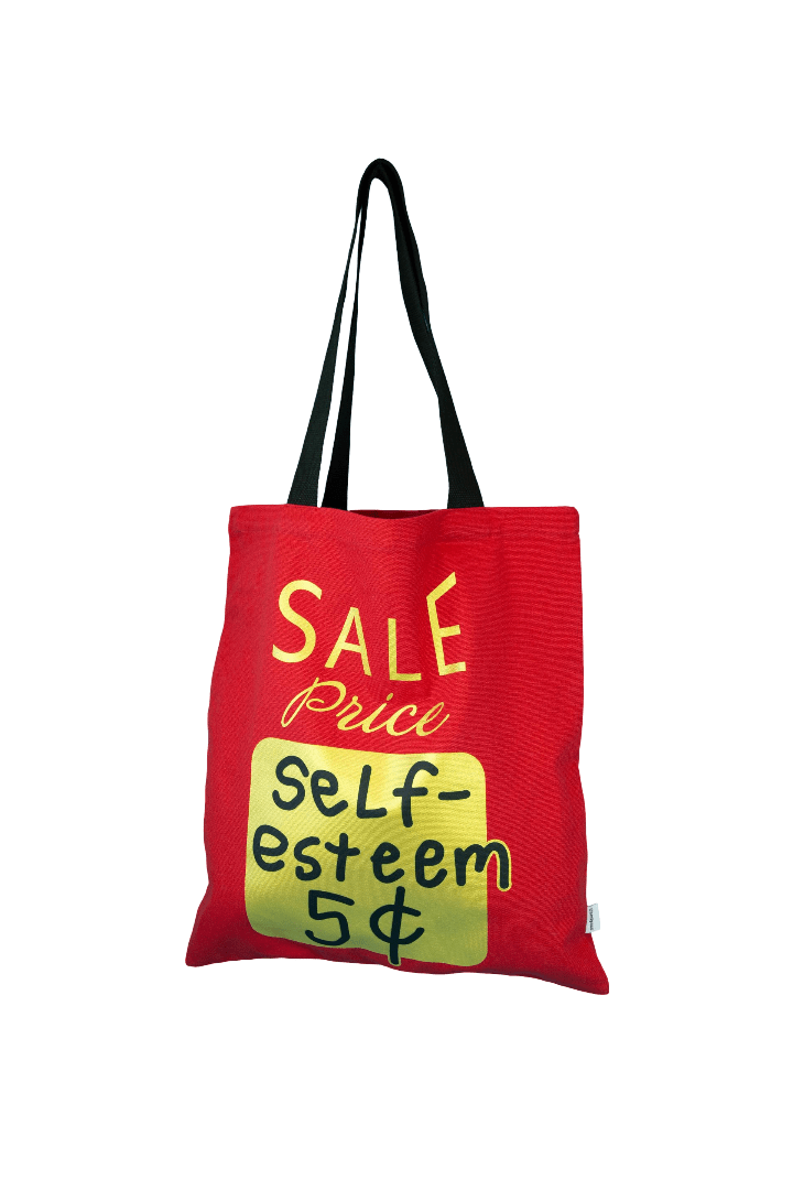 Self Esteem 5c Tote Bag x Candyass Textiles Third Drawer Down Studio 