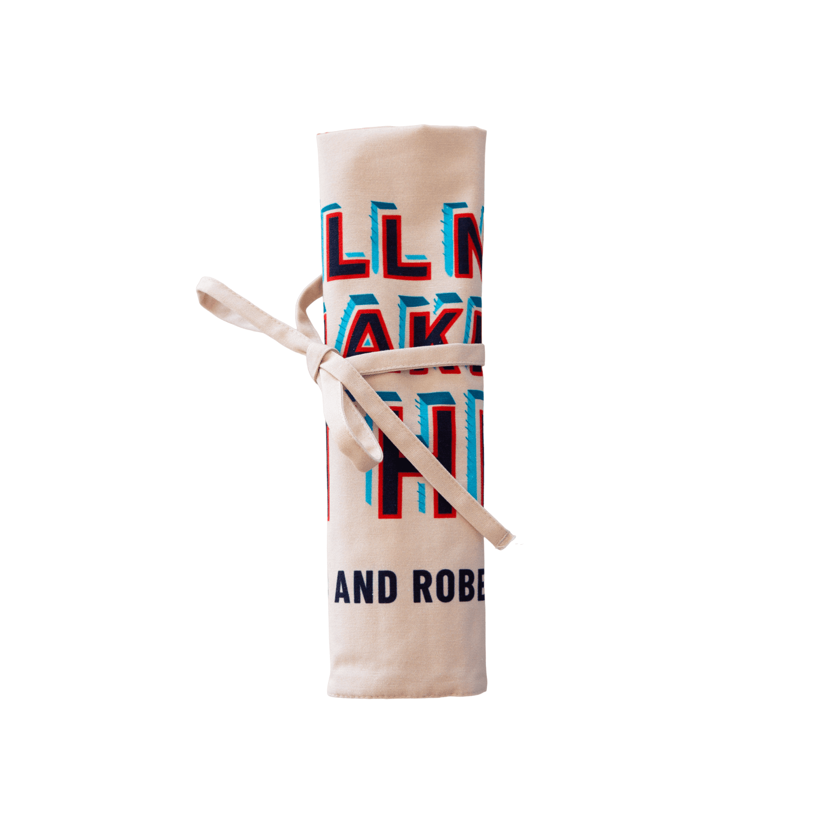 I Was Up All Night Making This Brush Roll x Bob and Roberta Smith Textiles Third Drawer Down Studio