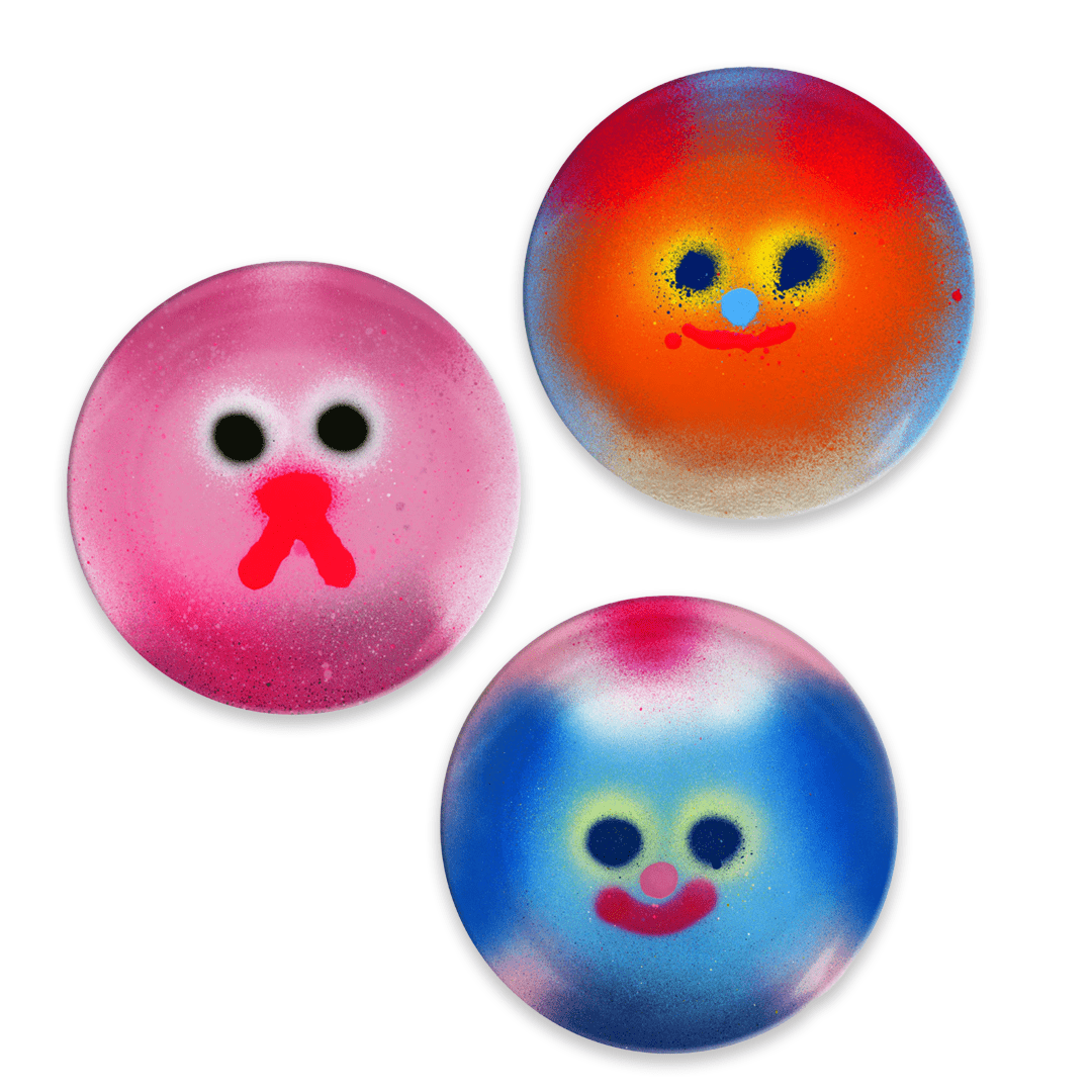 Plates Bundle x Jon Burgerman Third Drawer Down USA