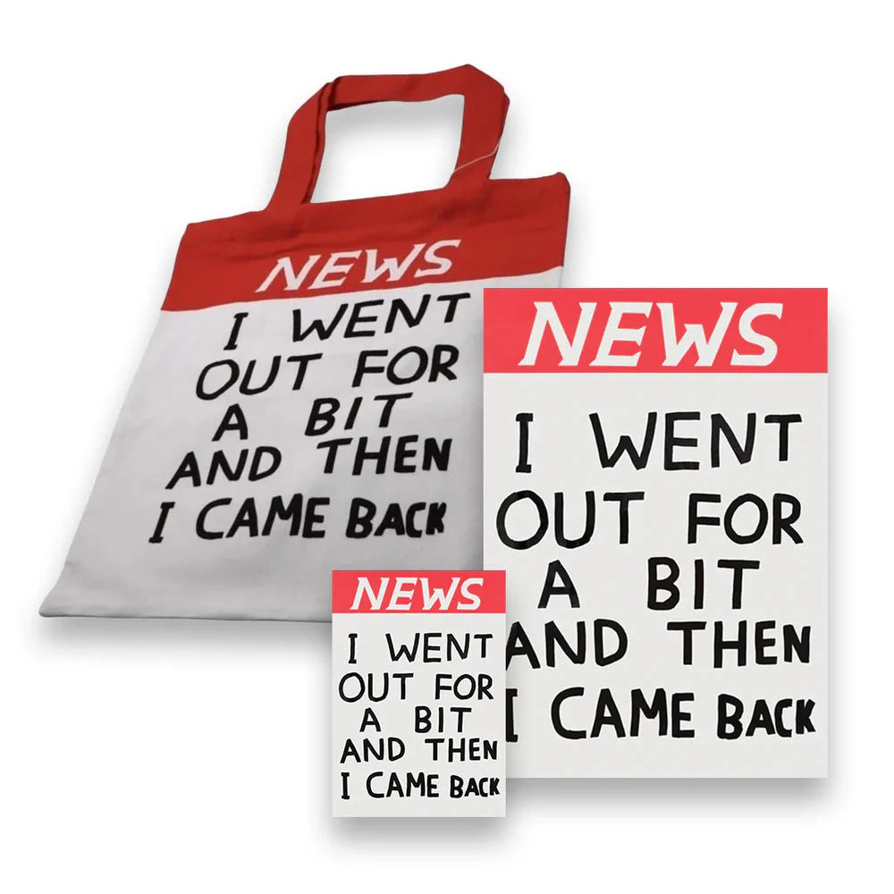 I Went Out Bundle x David Shrigley Third Drawer Down USA