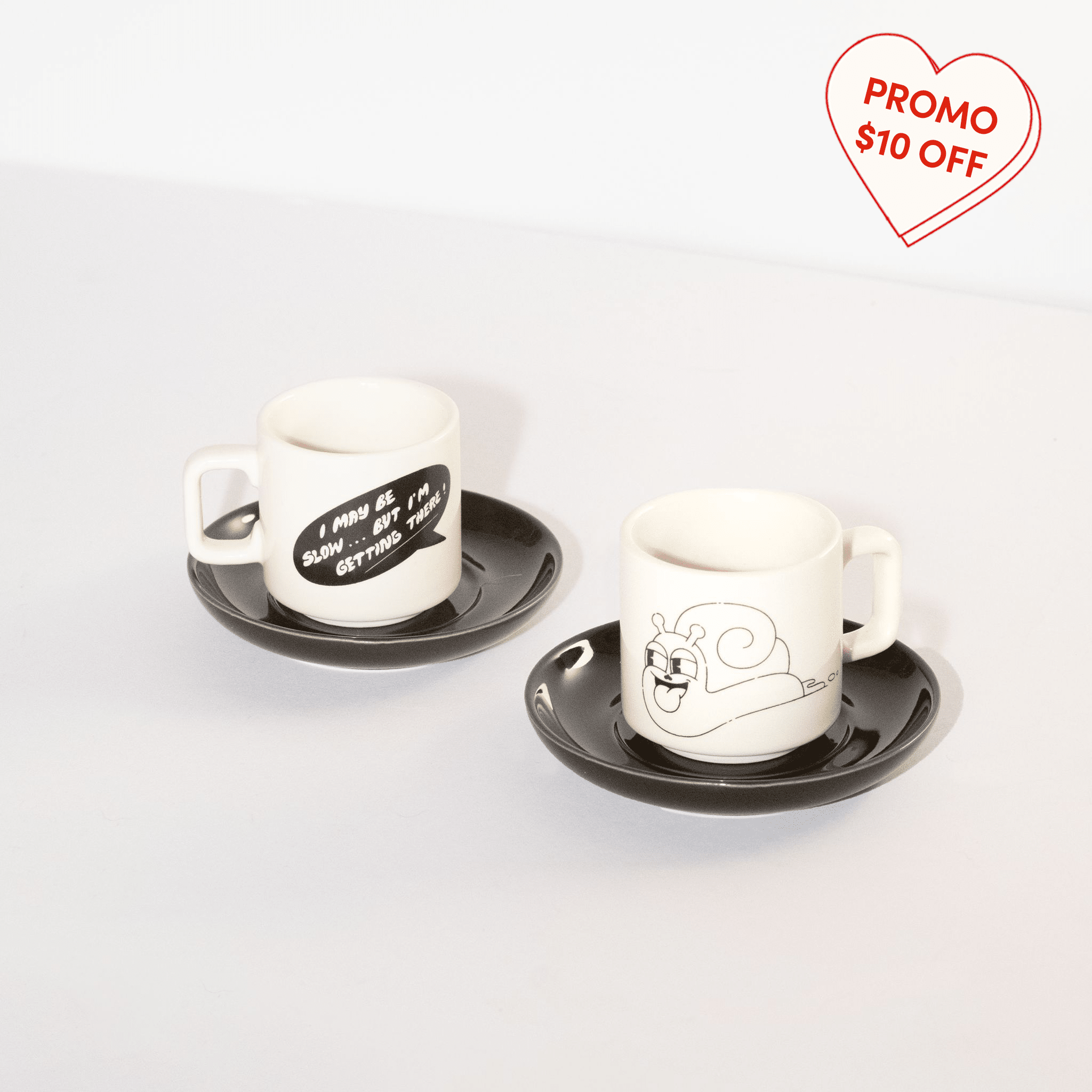 Slow Espresso Set x Hattie Stewart Ceramic Third Drawer Down Studio