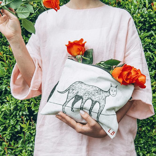 Self Portrait Cat Pouch x Louise Bourgeois Textiles Third Drawer Down Studio