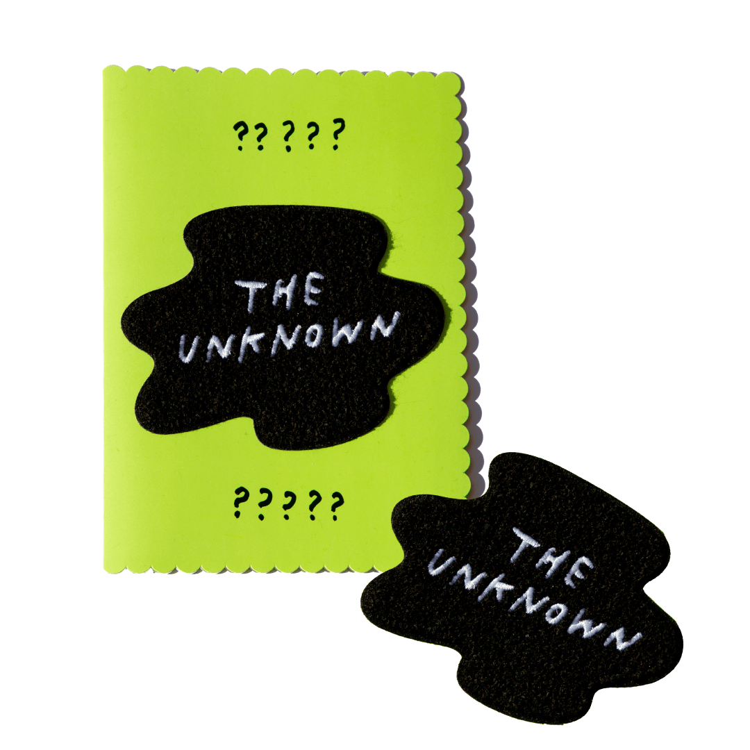The Unknown Chenille Patch Gift Card x Adam JK Gift Card Third Drawer Down Studio