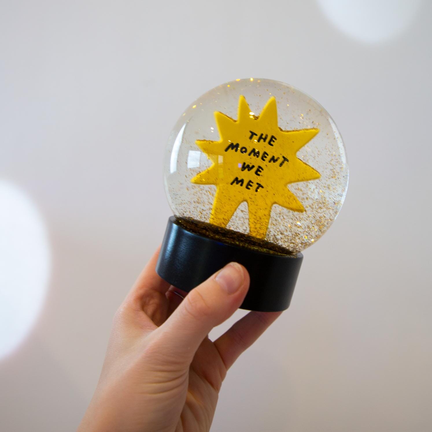 The Moment We Met Snow Globe x Adam JK Object Third Drawer Down Studio