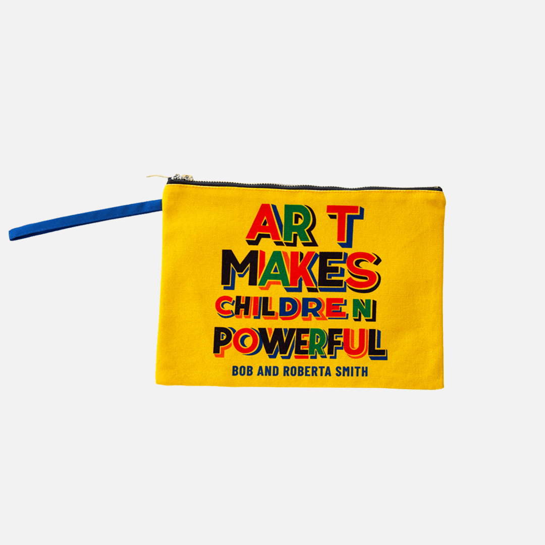 Art Makes Children Powerful Pencil Case x Bob and Roberta Smith Bags Third Drawer Down Studio