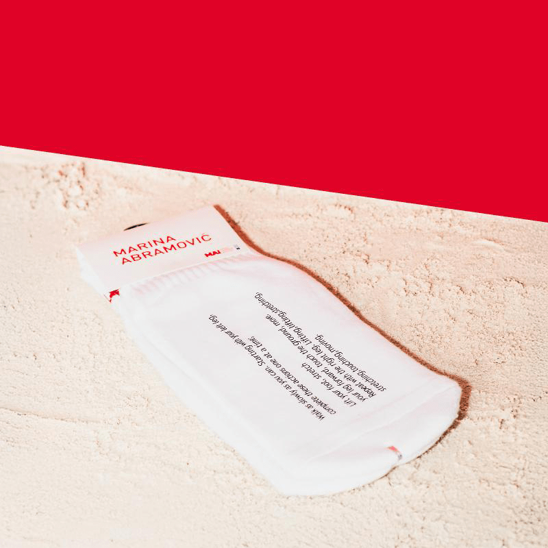 Slow Walk Socks x Marina Abramovic Socks Third Drawer Down USA