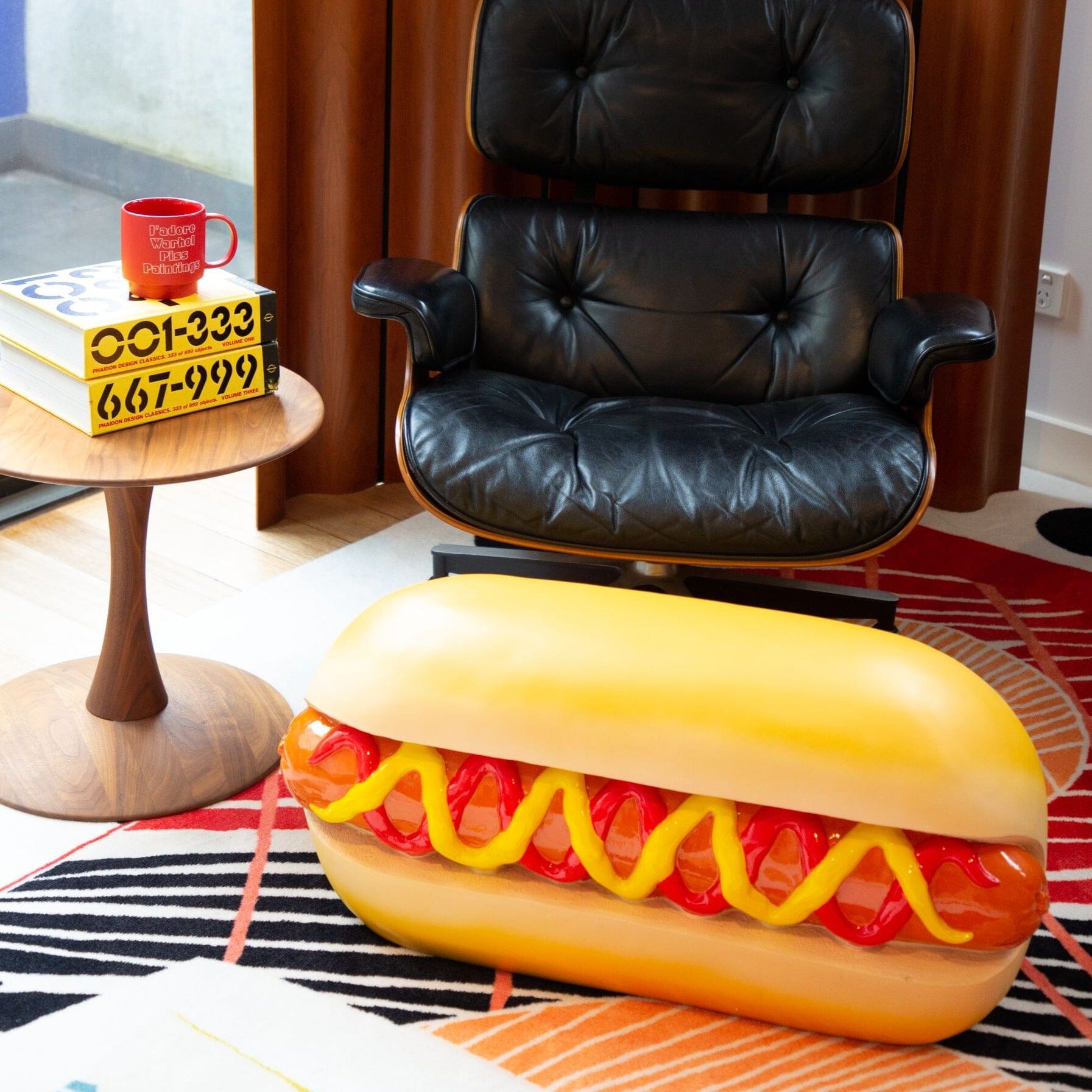 Giant Hot Dog Stool Object Third Drawer Down Studio 