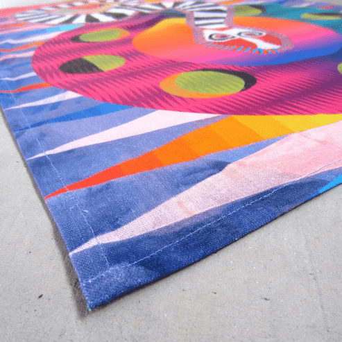 Clown Snake Tea Towel x Jeffrey Gibson Tea Towel Third Drawer Down Studio