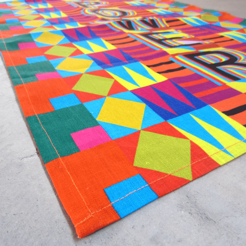 Power Tea Towel x Jeffrey Gibson Tea Towel Third Drawer Down Studio