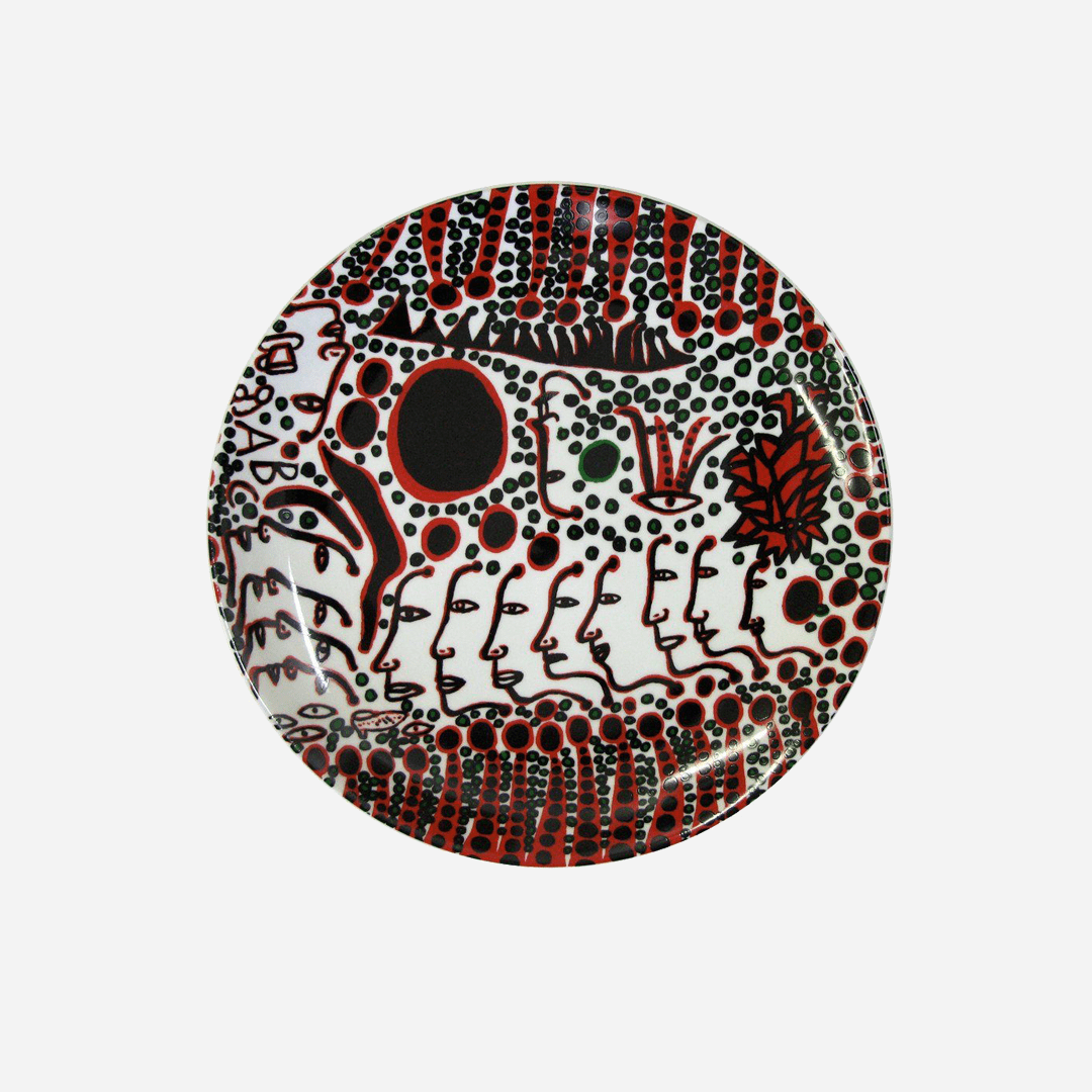 Women Wait For Love Ceramic Plate x Yayoi Kusama | Third