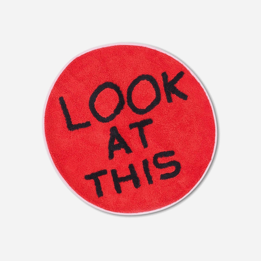 Look at This Shaggy Floor Mat x David Shrigley Textiles Third Drawer Down Studio