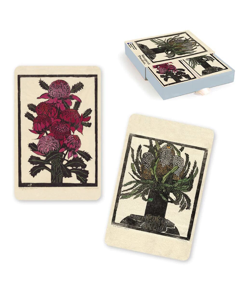 Waratah & Banksia Bridge Set x Margaret Preston Other Third Drawer Down