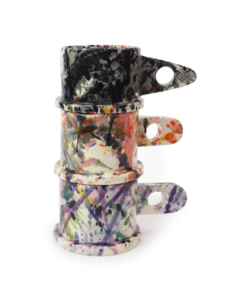 Splatter Mug Short x Echo Park Pottery | Third Drawer Down USA 