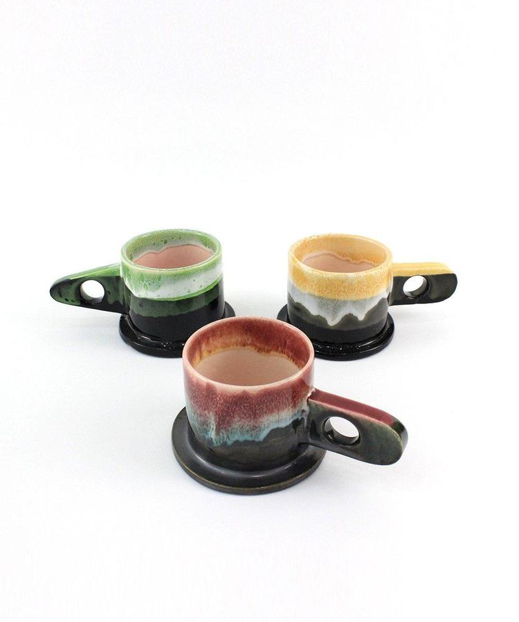 Hand Dipped Mug X Echo Park Pottery / Large Short Ceramic Third Drawer Down Studio 