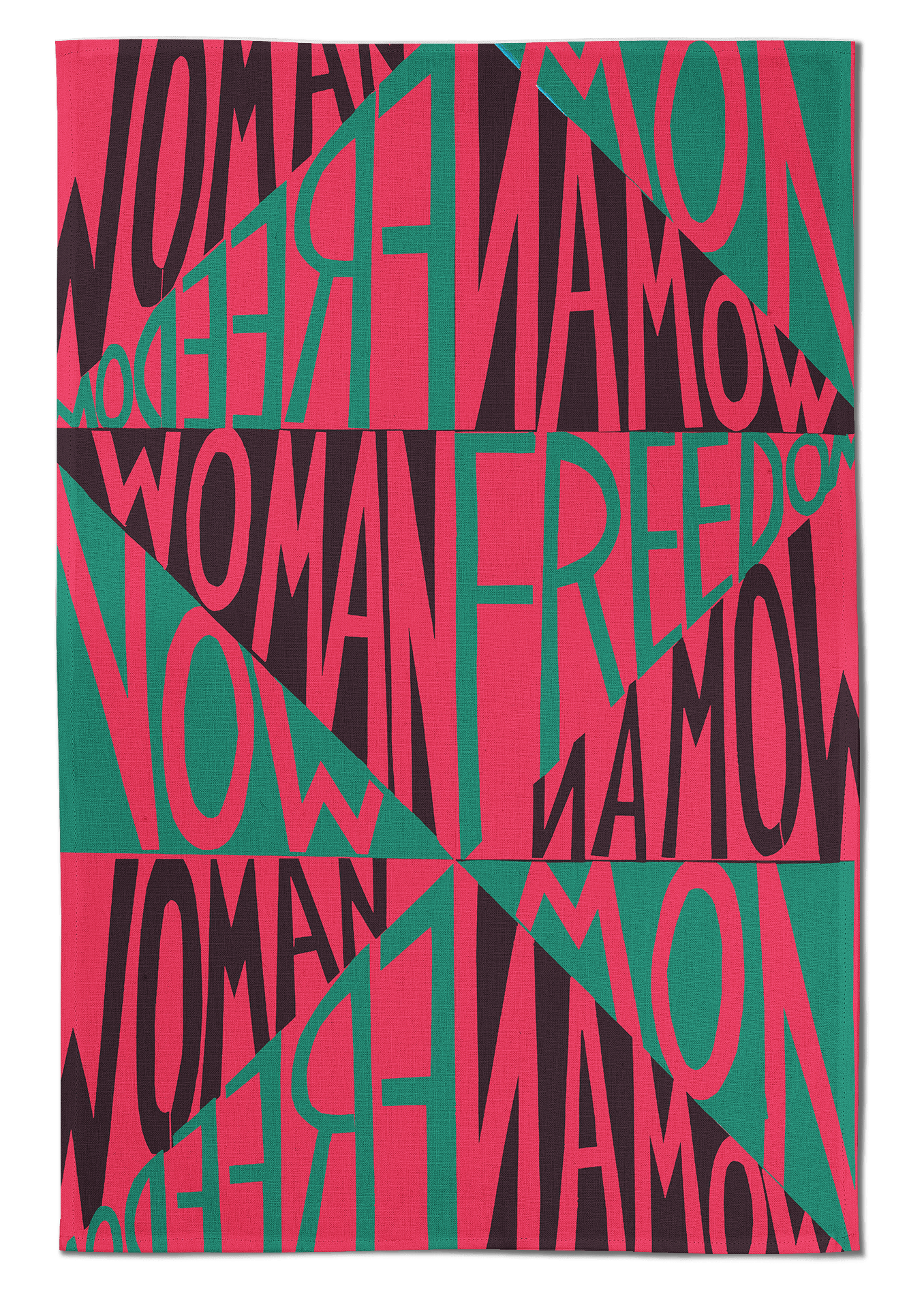Woman Freedom Now Tea Towel x Faith Ringgold Tea Towel Third Drawer Down USA