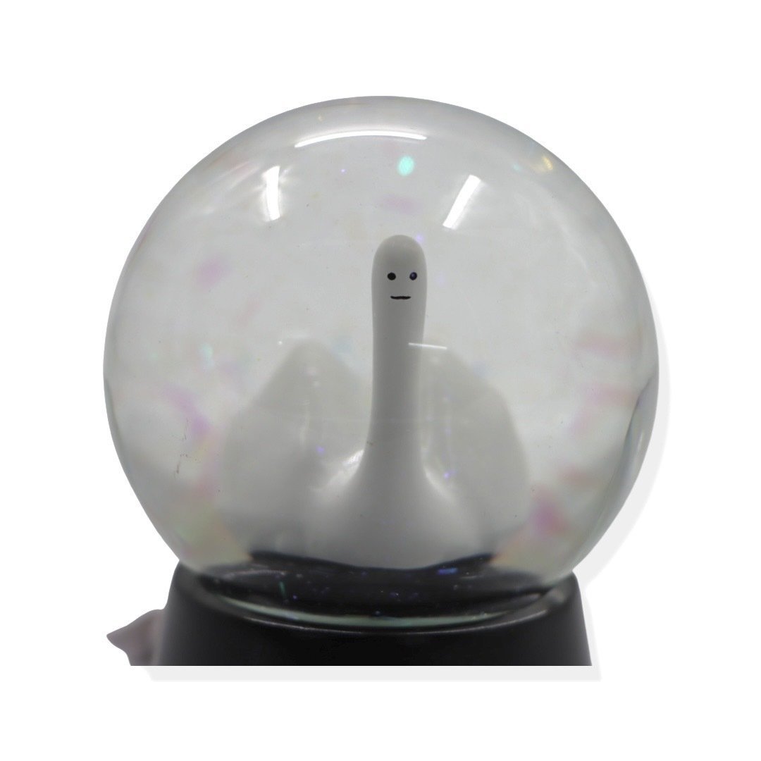 Ridiculous Swan Thing Snowdome x David Shrigley Snowdome Third Drawer Down USA