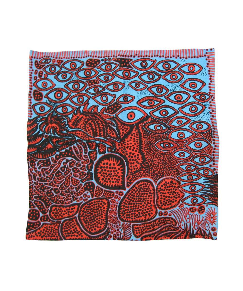 Third Drawer Down X Yayoi Kusama, EyesOf Mine Handkerchief Textiles Third Drawer Down Studio Default Title