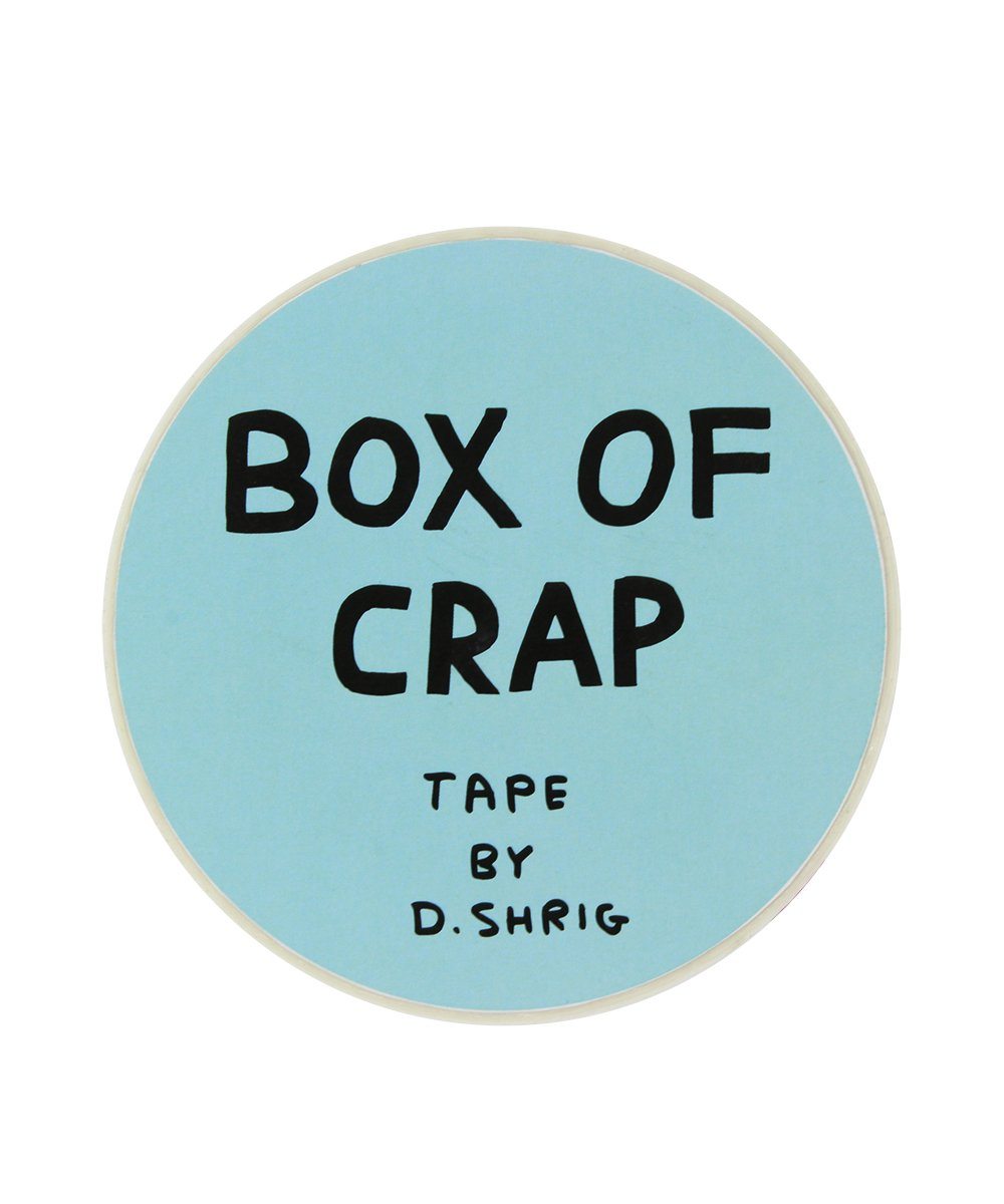 Third Drawer Down X David Shrigley, Box of Crap Packing Tape Other Third Drawer Down Studio