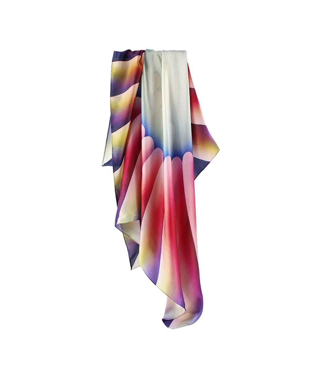 Through the Flower Scarf x Judy Chicago Textiles Third Drawer Down Studio