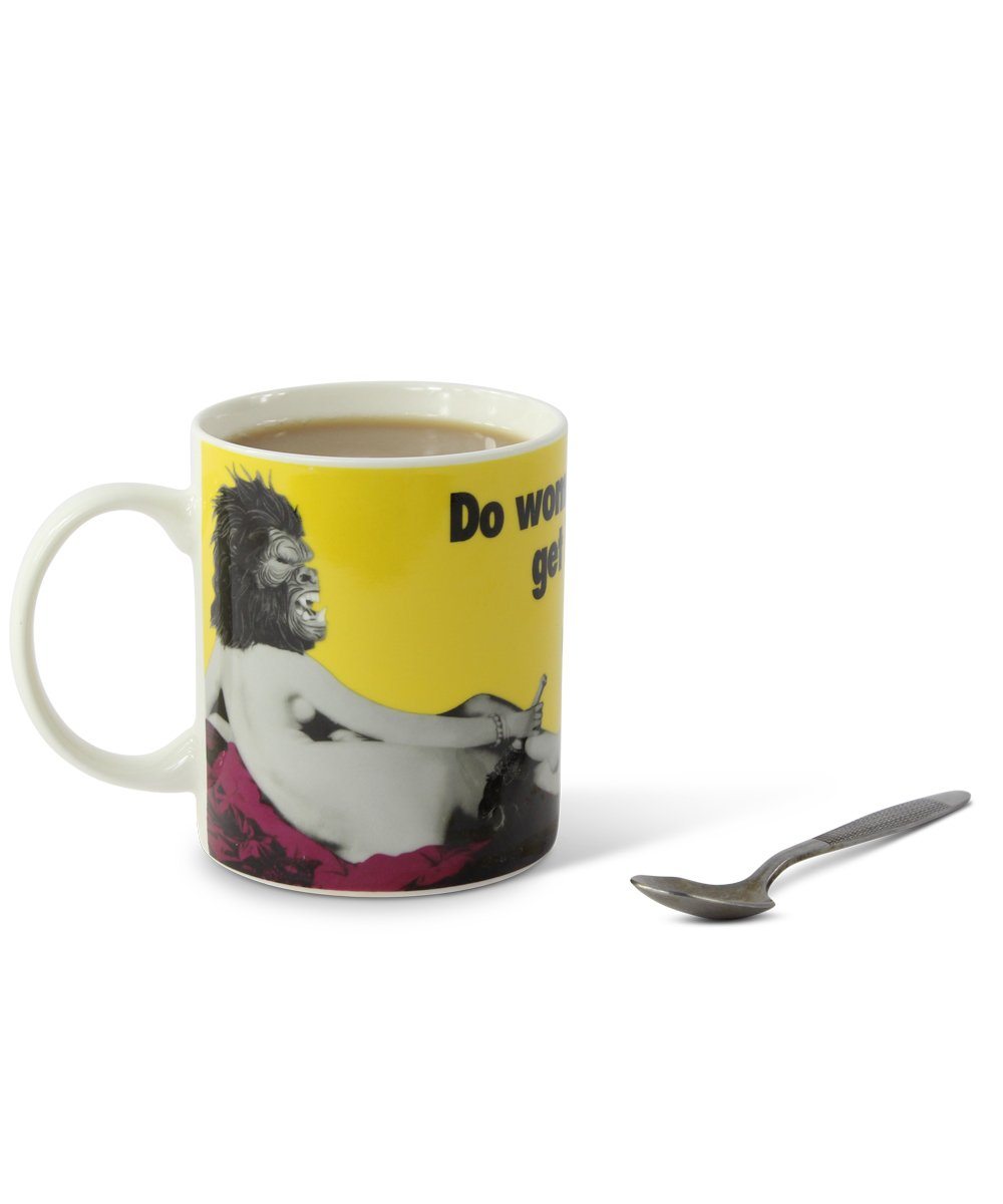 Third Drawer Down X Guerrilla Girls, Bone China Mug Ceramic Third Drawer Down Studio