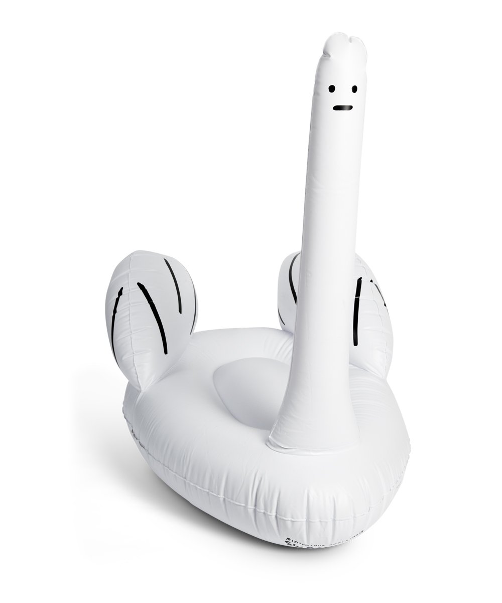 Ridiculous Inflatable Swan-Thing x David Shrigley Plastic Third Drawer Down Studio Default Title 