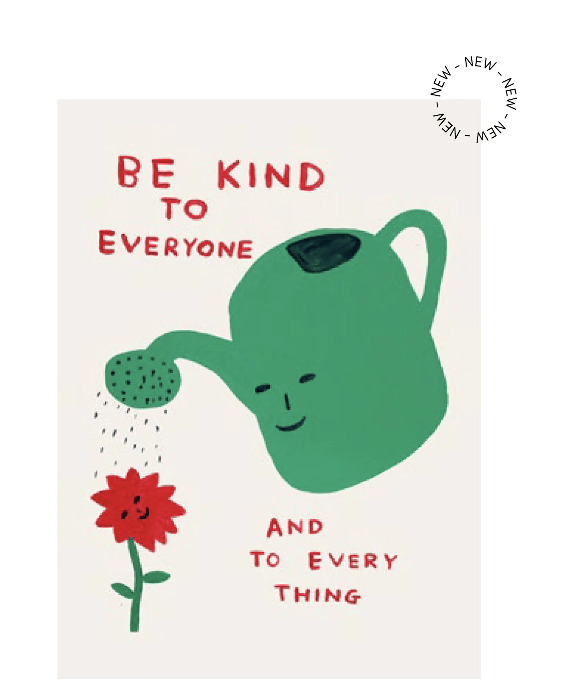Be Kind Tea Towel x David Shrigley Tea Towel Third Drawer Down Studio