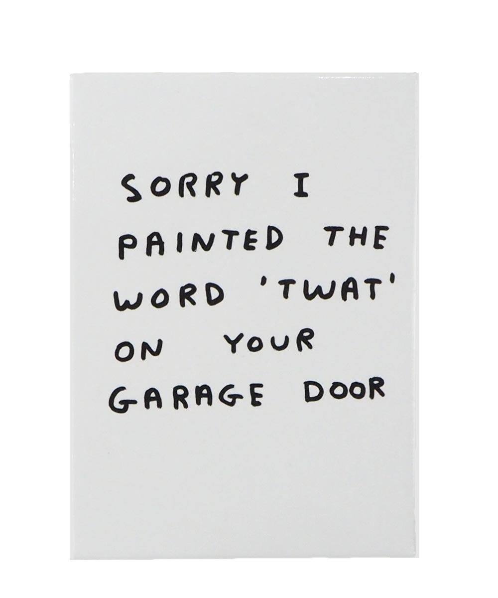 Twat Magnet X David Shrigley Plastic Third Drawer Down Studio Default Title