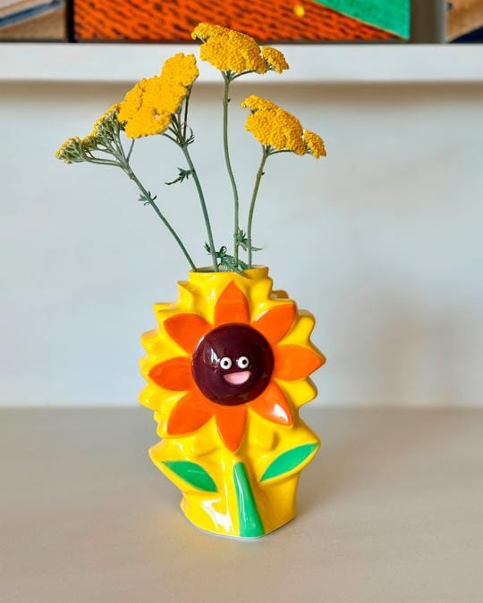 Halo Apollō Flower Vase x Leeeeee Toy Ceramic Third Drawer Down Studio 