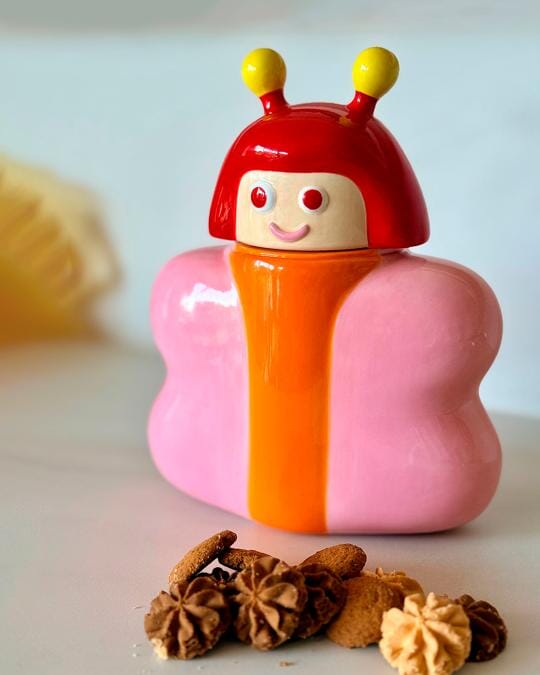 Pretty Mary Cookie Jar x Leeeeee Toy Ceramic Third Drawer Down Studio 