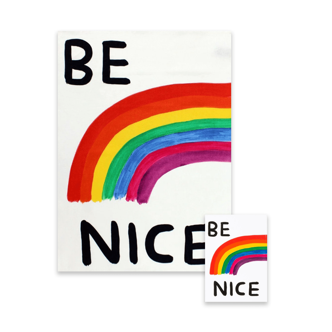 Be Nice Bundle x David Shrigley Third Drawer Down USA 