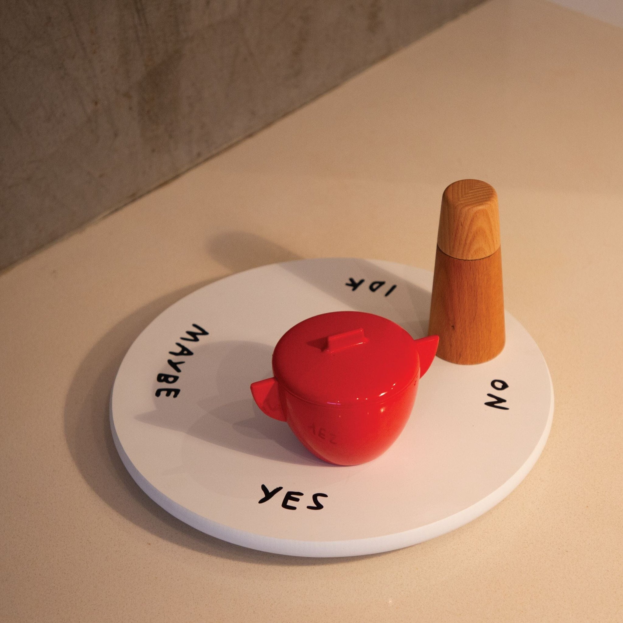 Indecisive Lazy Susan x Adam JK Tableware Third Drawer Down USA 