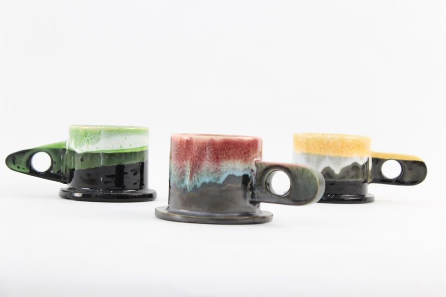 Hand Dipped Mug Short x Echo Park Pottery