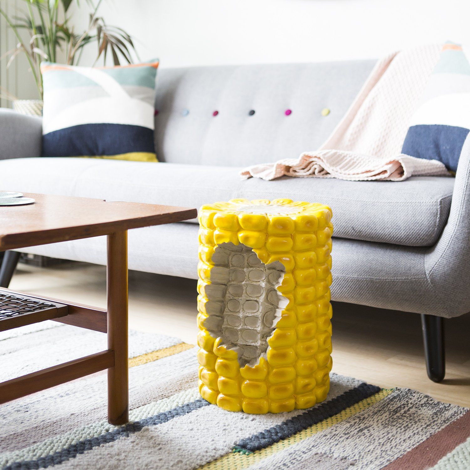 Giant Corn Stool Plastic Third Drawer Down Studio 