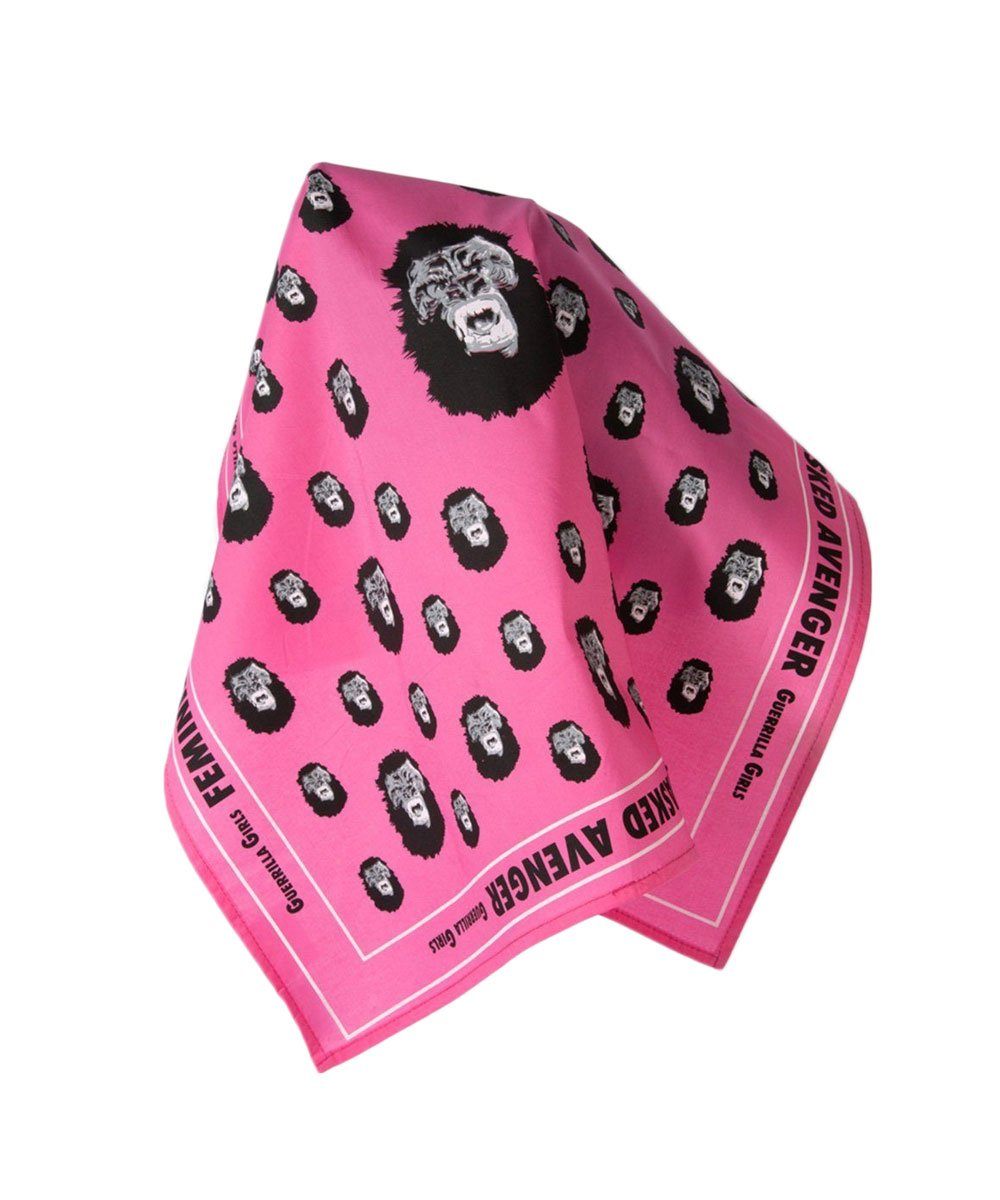 Third Drawer Down X Guerrilla Girls, Gorilla Bandana Textiles Third Drawer Down Studio 