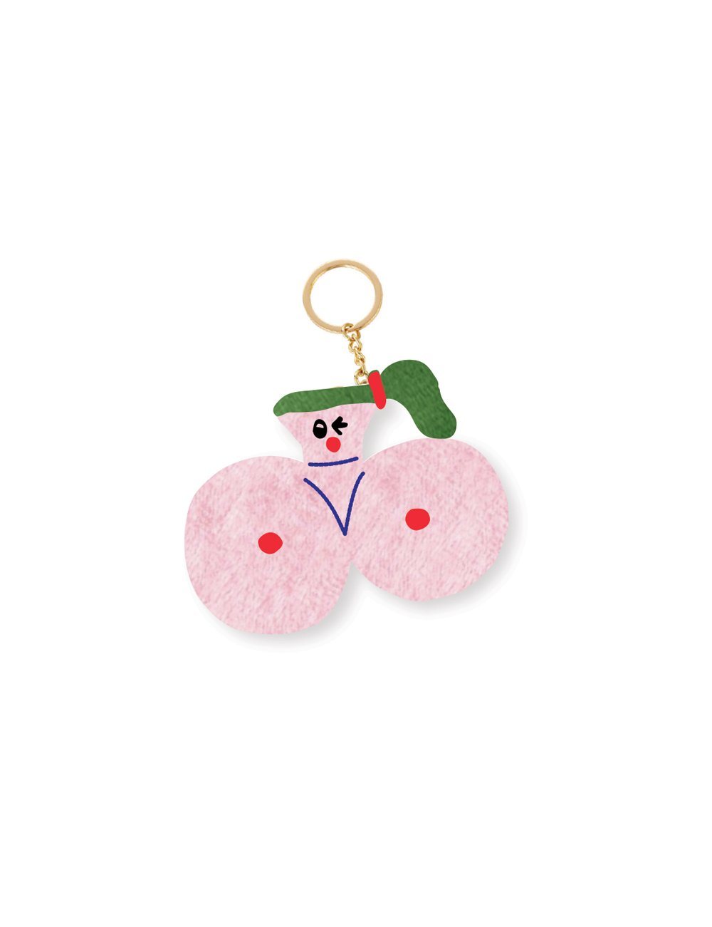 Boobs Plush Keyring x Misaki Kawai Textiles Third Drawer Down USA 