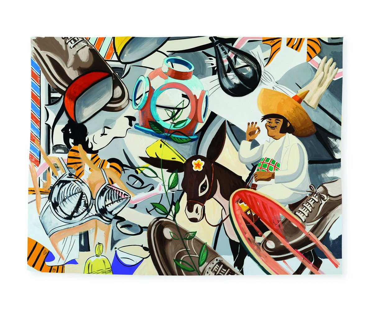 Latin Rhythms Tea Towel x David Salle Textiles Third Drawer Down Studio Default Title 