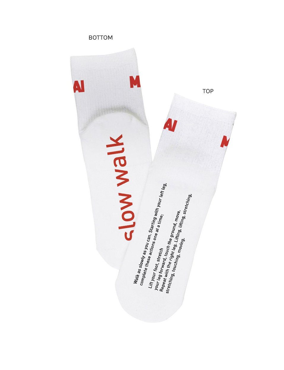 Slow Walk Socks x Marina Abramovic Socks Third Drawer Down USA 