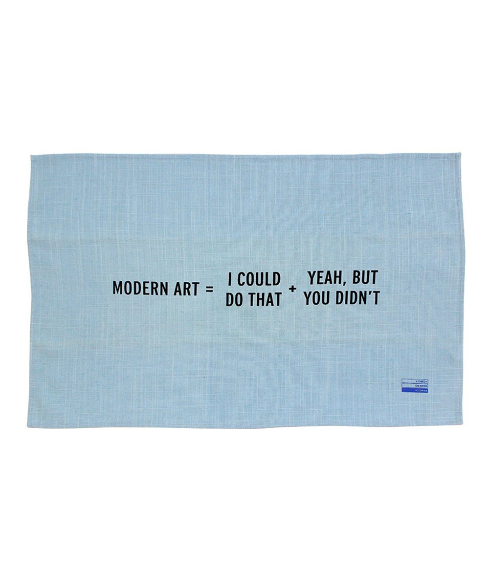 Tea Towels for the New Math Collection x Craig Damrauer Textiles Third Drawer Down Studio Modern Art 