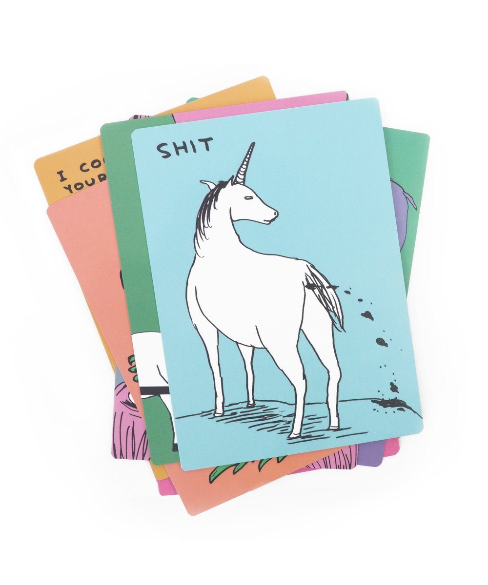 Sh*ts & Sausages Snap Card Game x David Shrigley Paper Third Drawer Down Studio 