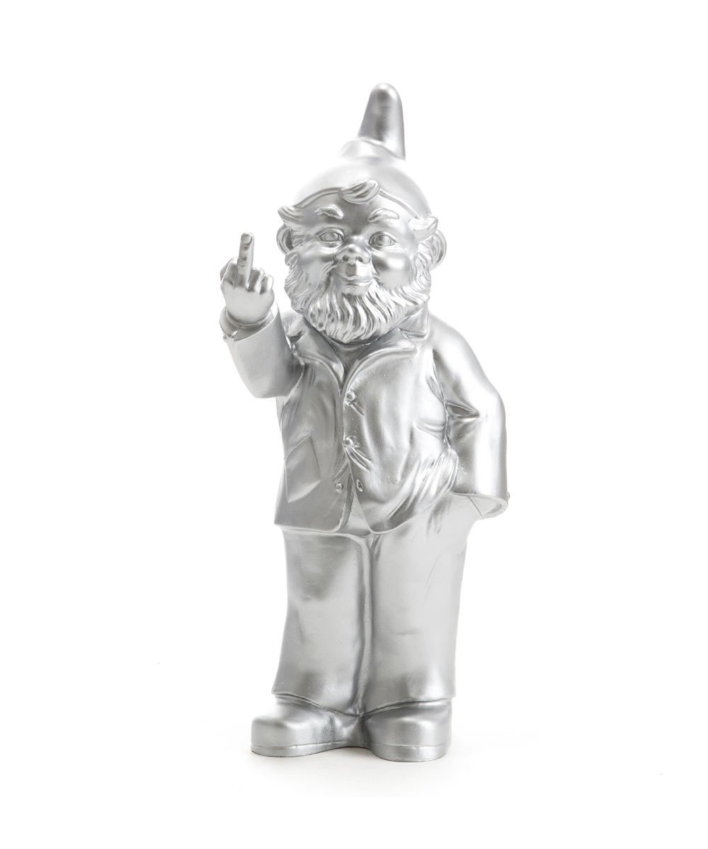 Activist Gnome Silver Plastic Third Drawer Down USA 