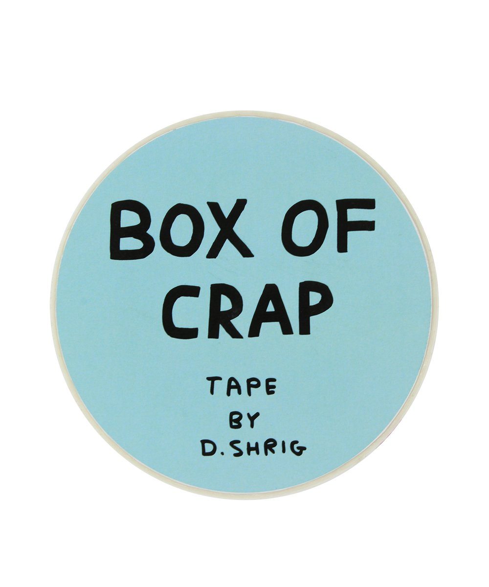 Third Drawer Down X David Shrigley, Box of Crap Packing Tape Other Third Drawer Down Studio 