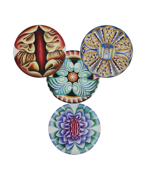 Destination Vinyl ltd Great Coasters 15787 - Set di 2 sottobicchieri