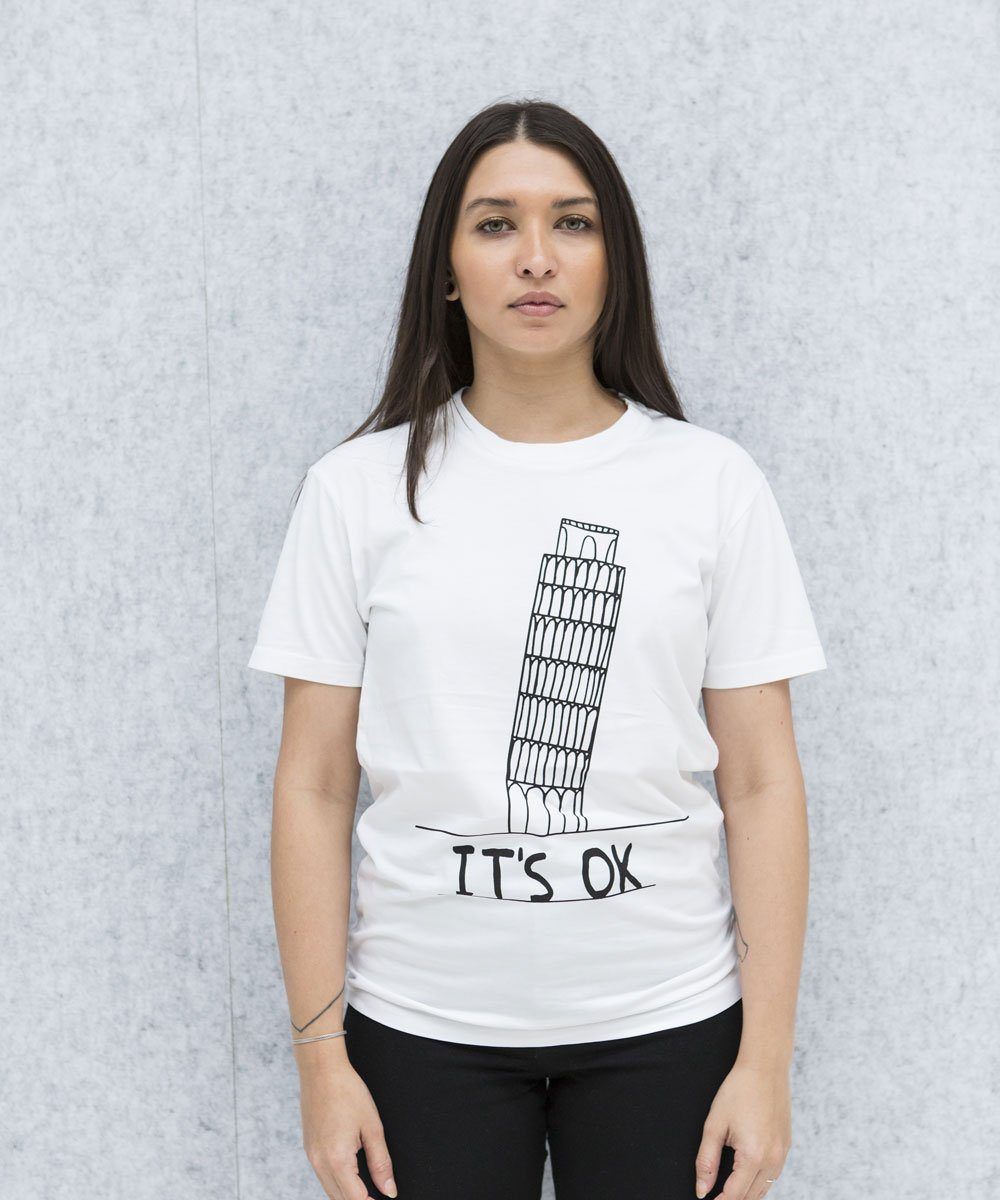 It's OK T-Shirt X David Shrigley Textiles Third Drawer Down Studio 