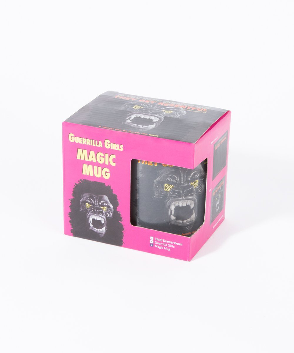 Third Drawer Down X Guerrilla Girls, Gorilla Magic Mug Ceramic Third Drawer Down Studio 