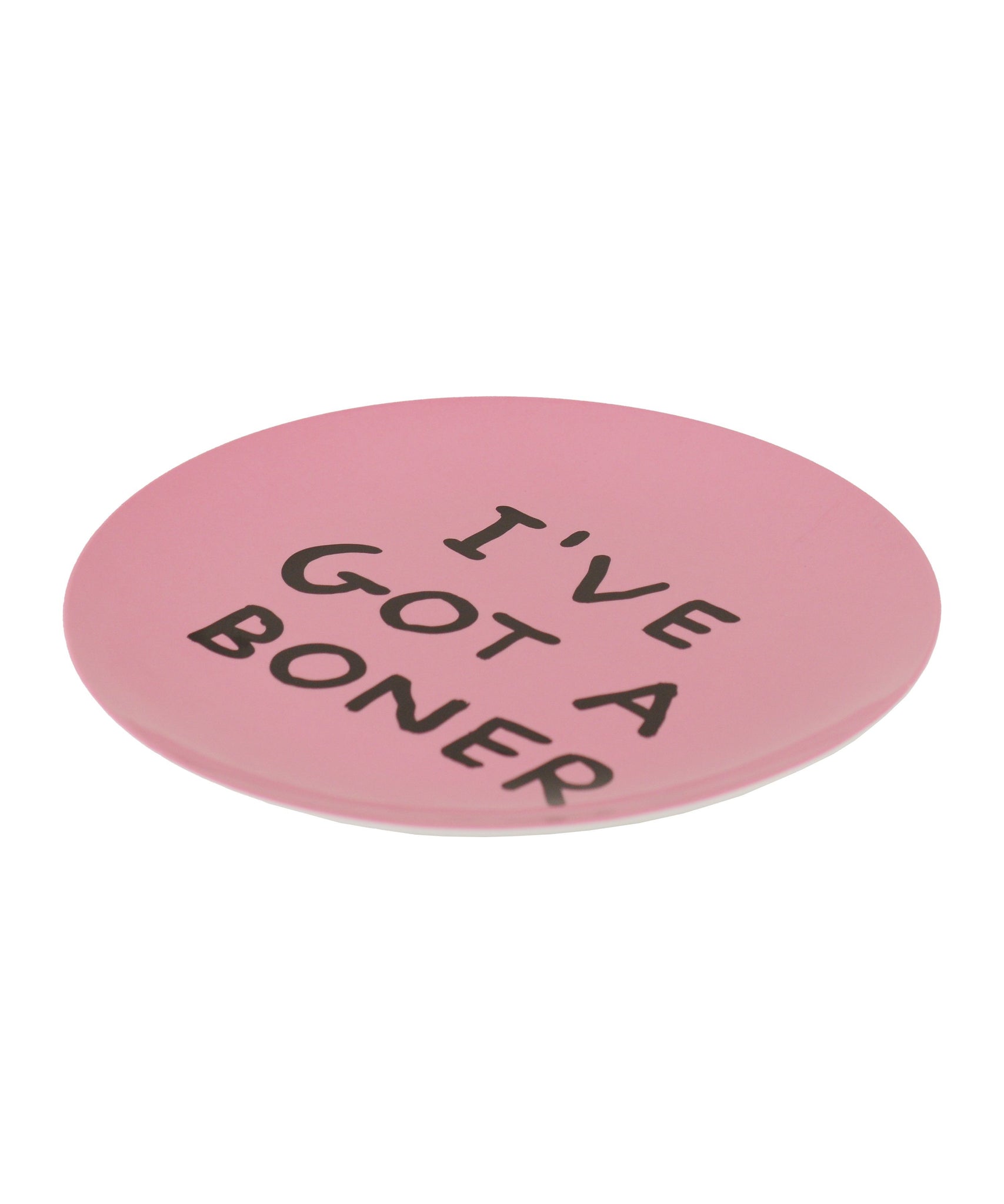 I’ve Got A Boner Melamine Plate x David Shrigley Tableware Third Drawer Down USA 