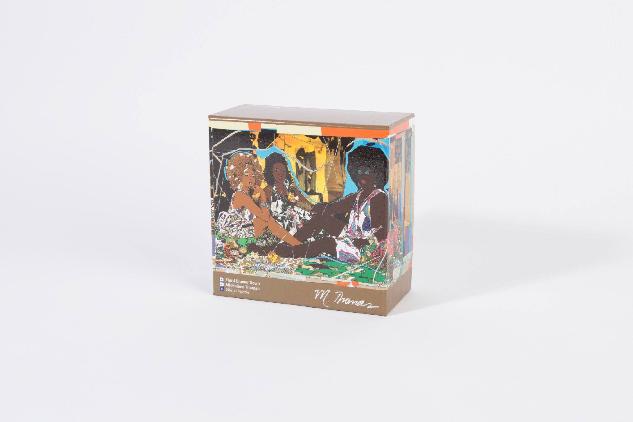 Third Drawer Down X Mickalene Thomas, Le Dejeuner Jigsaw Puzzle Paper Third Drawer Down Studio Default 