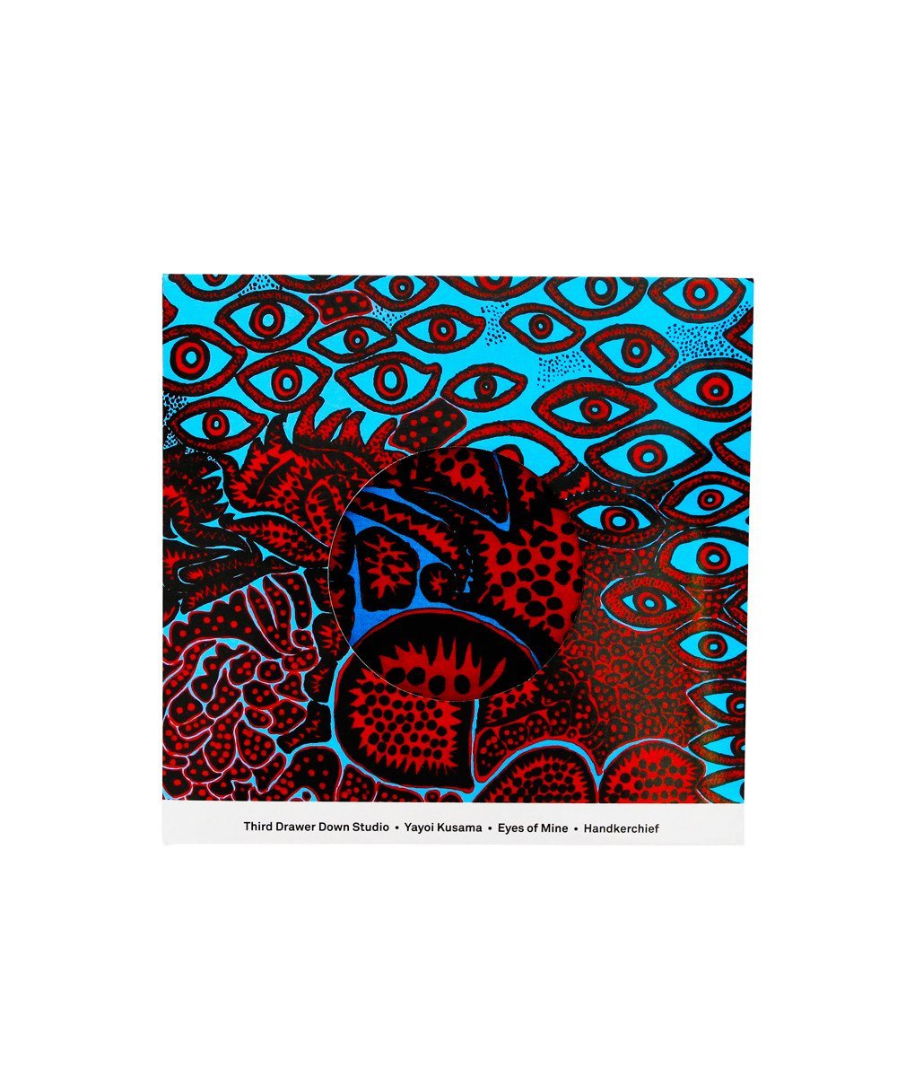 Third Drawer Down X Yayoi Kusama, EyesOf Mine Handkerchief Textiles Third Drawer Down Studio 