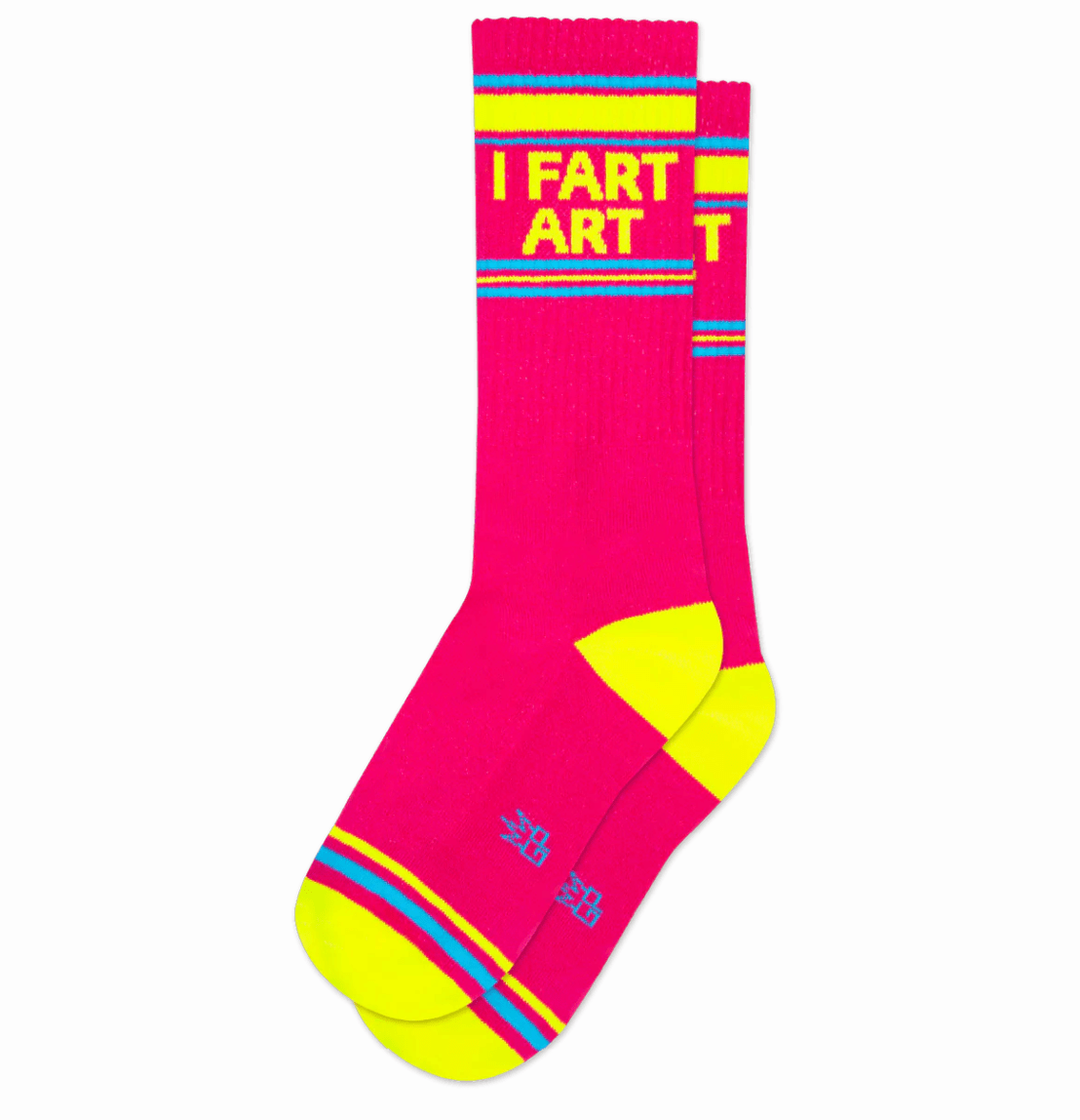 I Fart Art Gym Socks x Gumball Poodle Socks Gumball Poodle 