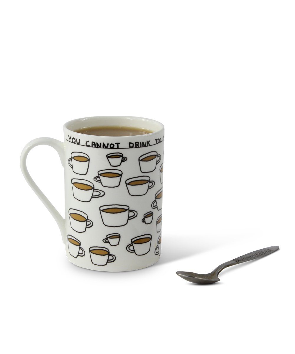 Third Drawer Down Studio You Cannot Drink Too Much Tea Mug